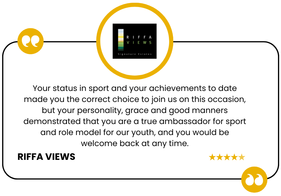 Riffa Views Testimonial