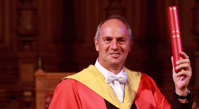 Sir Steve Redgrave Doctorate